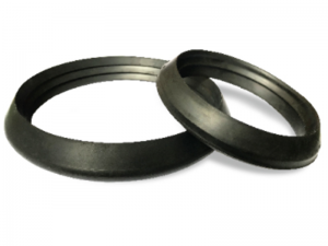 Manual rubber ring for pressure pipe
