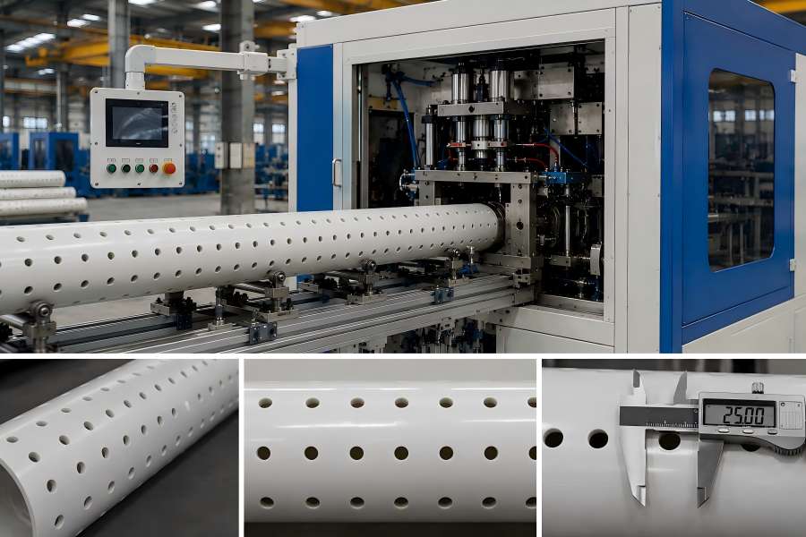 Pipe Uneven Hole Size
