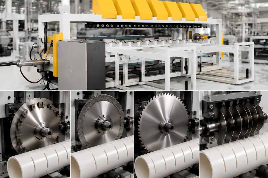 Blade Systems Types Used in PVC Pipe Slotting Machine