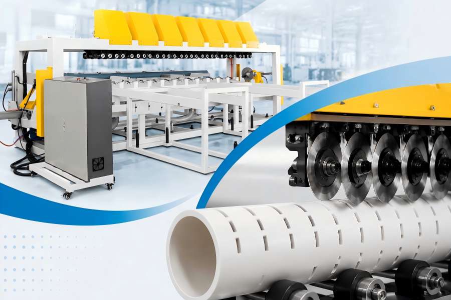 PVC Pipe Slotting Machine Blade System