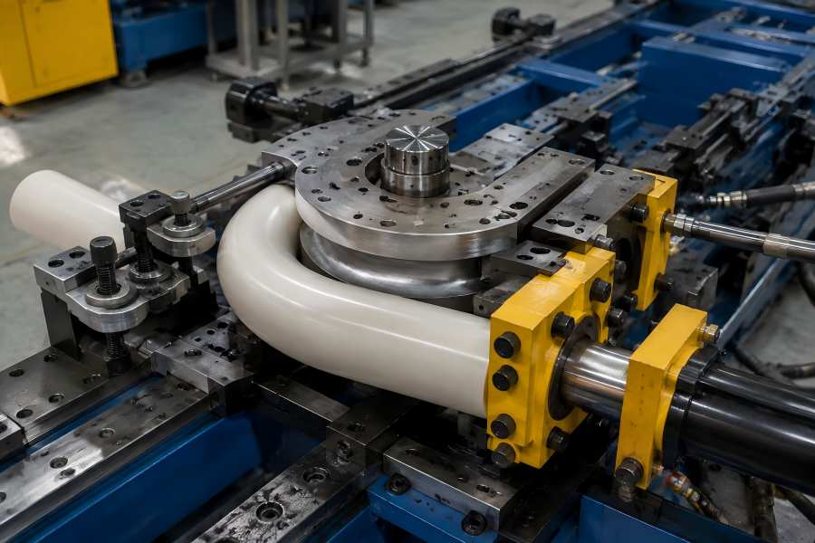 Rotary Bending for PVC Pipes