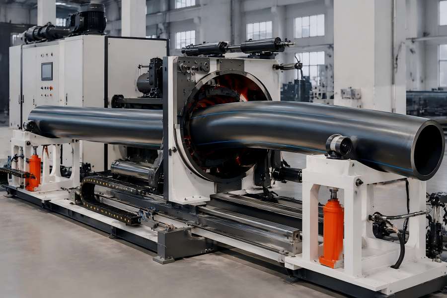 What Is a Heavy-Duty Plastic Pipe Bending Machine
