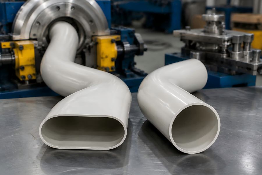Why Do PVC Pipes Flatten After Bending