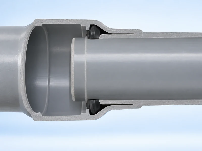 Gasketed PVC Socket Expansion Gap Gasketed PVC Socket Expansion Gap