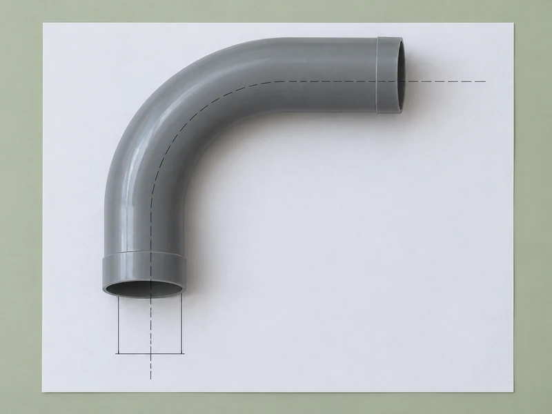 PVC Pipe Bend Tangent Layout PVC Pipe Bend Tangent Layout
