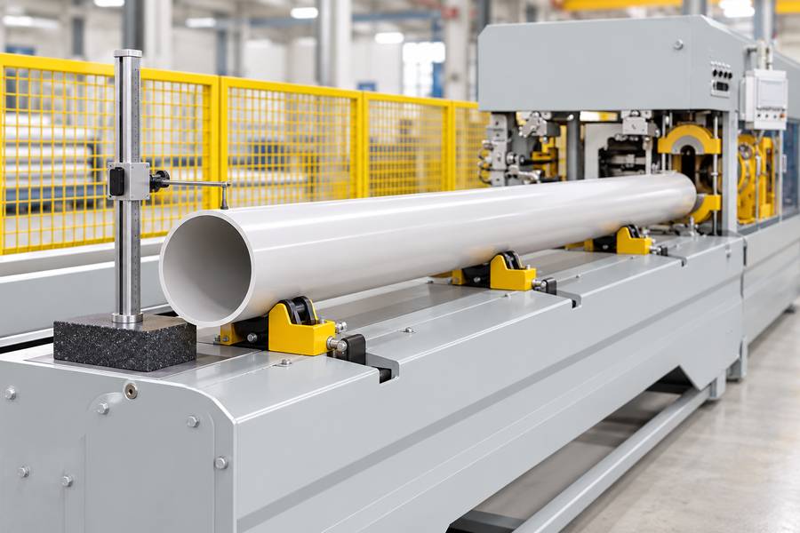 Belling Machine Pipe Support Height Check Belling Machine Pipe Support Height Check