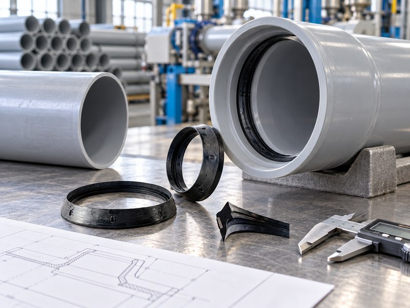 Epdm Gasket Pipe Socket Inspection