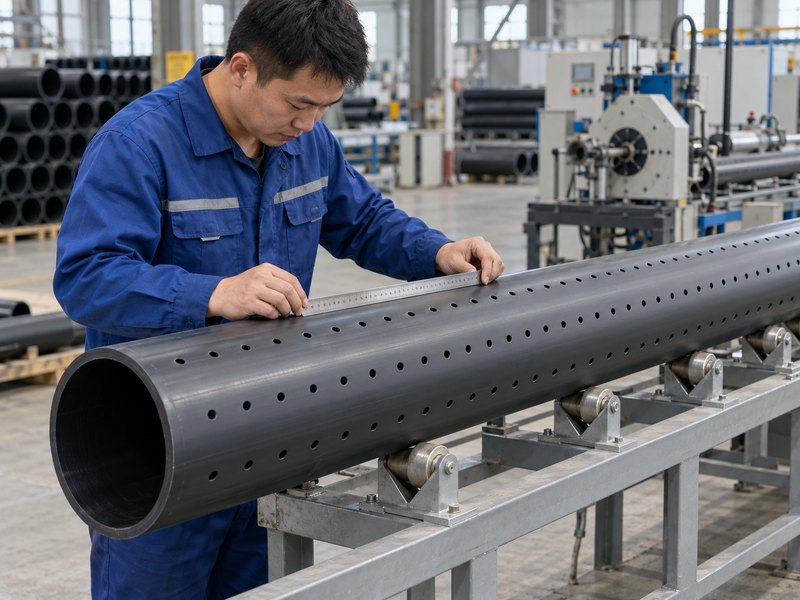 Multi Row Pipe Hole Inspection