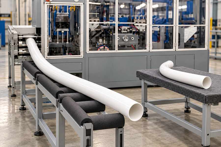 PVC Pipe Bending Machine Receiving Clearance PVC Pipe Bending Machine Receiving Clearance